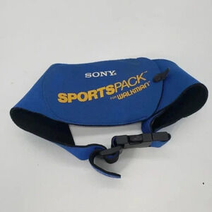 Vintage Sony SportsPack for Walkman Fanny Pack Waist Bag Sport.